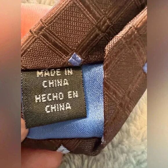 Bugatti Neck Tie Brown - Picture 3 of 5